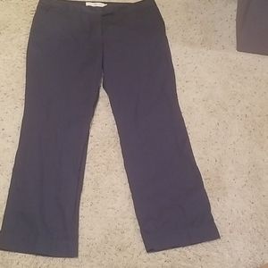 Women's Navy Chino Pants